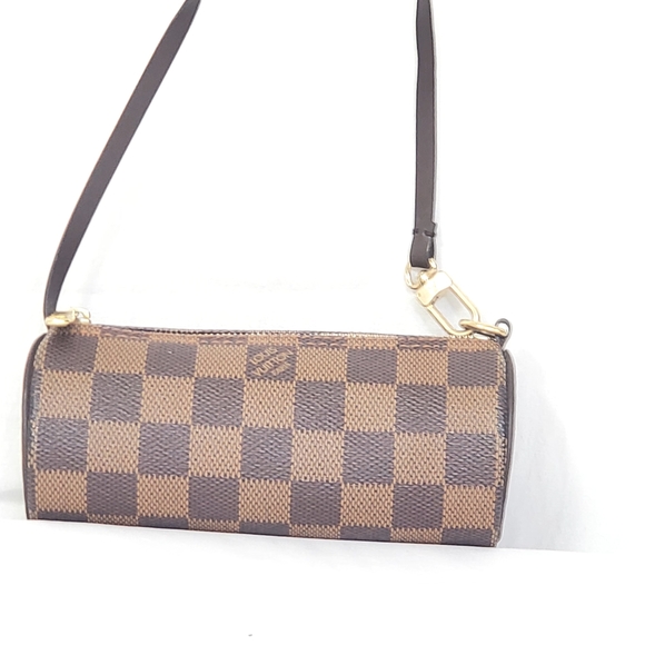Louis Vuitton Damier Ebene Mini Papillon Pochette Mini Bag/Purse - Picture 2 of 14